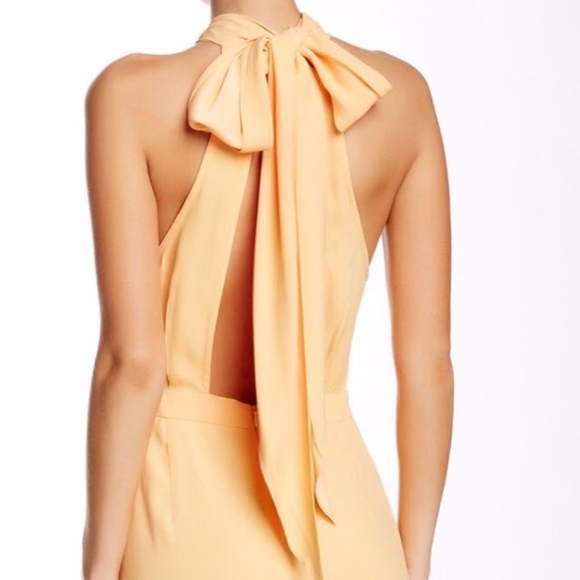 Bec & Bridge Oceanus Dress in Apricot - Picture 2 of 6